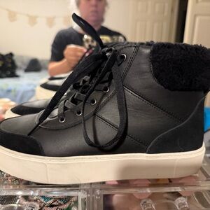 Ugg Women's Black High-Top Sneakers